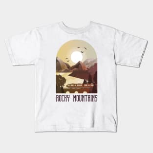 Rocky Mountains Kids T-Shirt